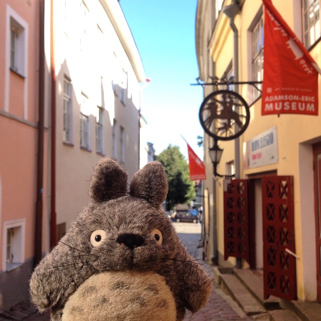 Тоторо путешествует totoro-traveller-25