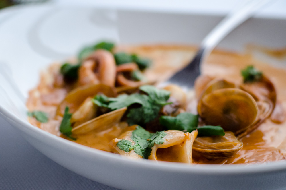 рагу из морепродуктов