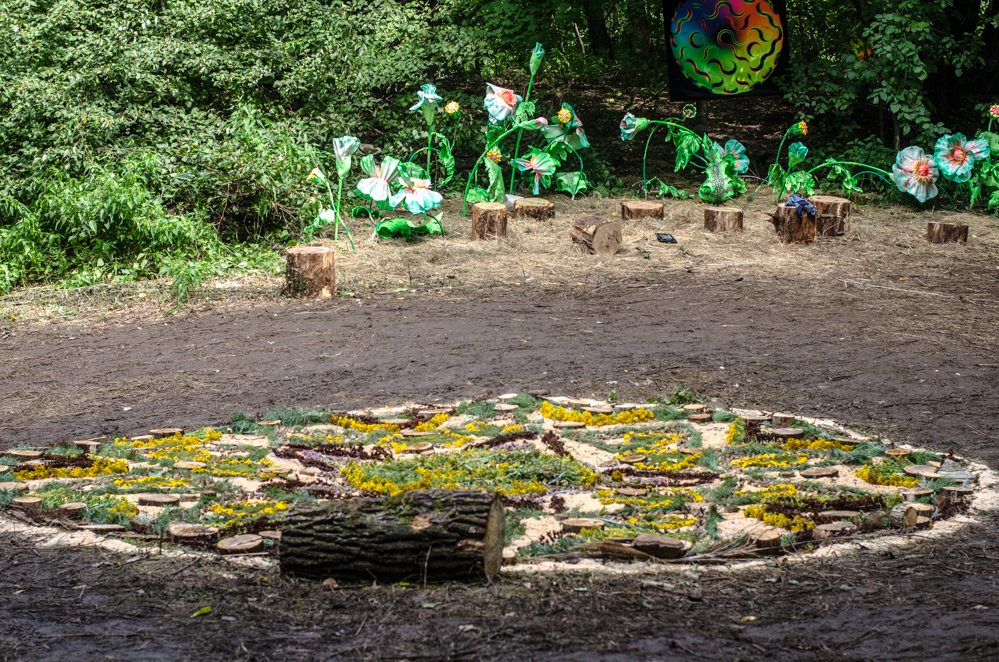 природные мандалы