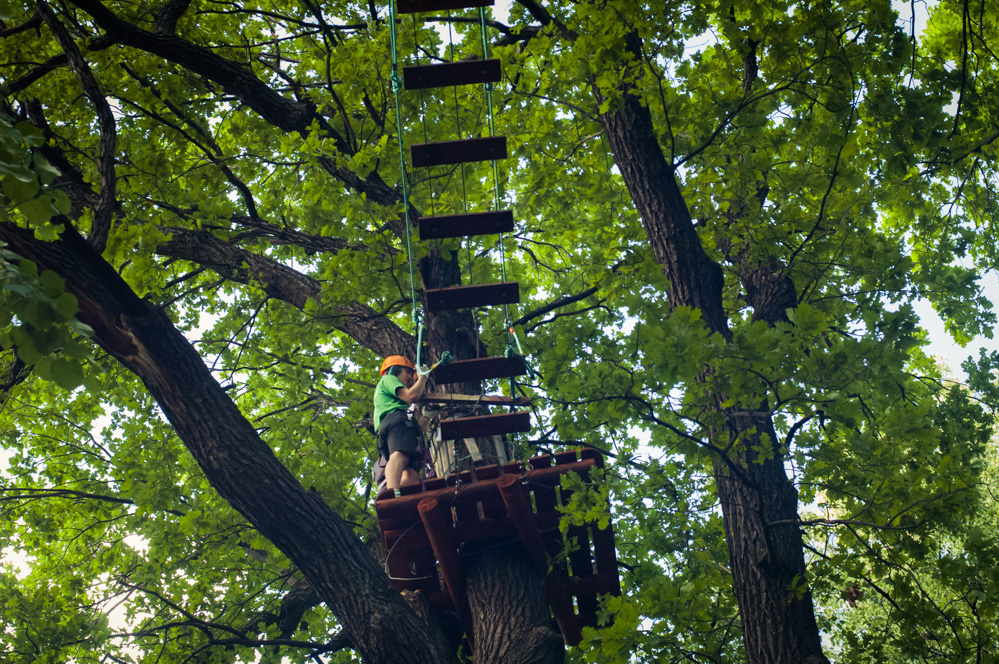 филёвский парк веревочный